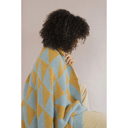 Peony Blanket in Rowan Cotton Wool - Digital Version