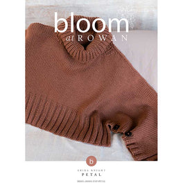 Petal Poncho Sweater in Rowan Cotton Wool - Digital Version