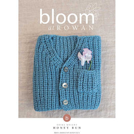 Honey Bun Cardigan in Rowan Cotton Wool - Digital Version