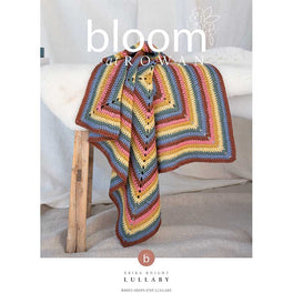 Lullaby Crochet Blanket in Rowan Cashsoft Merino or Summerlite Dk - Digital Version