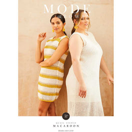 Macaroon Striped Dress in Rowan Creative Linen - Digital Version