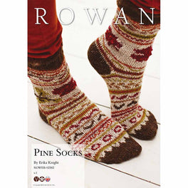 Pine Socks in Rowan Felted Tweed DK  - Digital Version