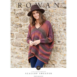 Free Download - Scallop Sweater in Rowan Felted Tweed Colour Dk