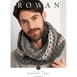 Bandana Cowl Snood in Rowan Brushed Fleece - Digital Version RTP004-0008