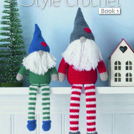 King Cole Scandinavian Style Crochet Book 1 by Zoe Halstead