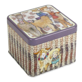 Emma Ball Small Square Tin- Other Woollies