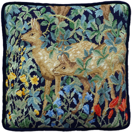 Greenery Deer Tapestry