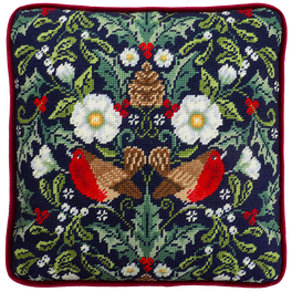 Winter Robins Tapestry