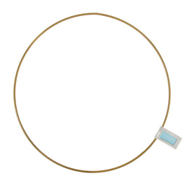 Trimits Wire Gold Coloured Craft Hoop: 25cm