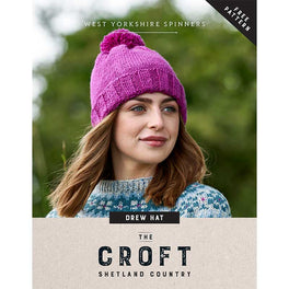 Free Download - Drew Hat in West Yorkshire Spinners The Croft Shetland Country Aran