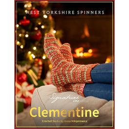 Free Download - Clementine Crochet Socks in West Yorkshire Spinners Signature 4ply by
