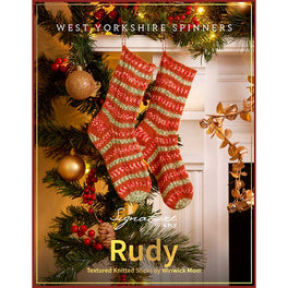 Free Download - Rudy Textured Knitted Socks in West Yorkshire Spinners Signature 4ply by Winwick Mum