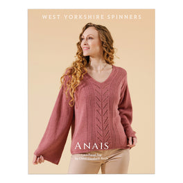 Anais Lace Panel Top in West Yorkshire Spinners Exquisite Lace - Digital Version DBP0271
