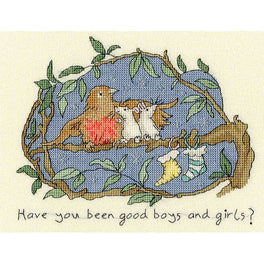 Have You Been Good? Christmas Cross Stitch