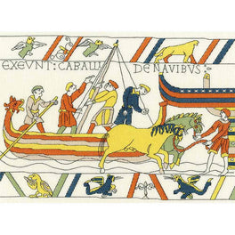Bayeux Tapestry: The Normans Landing