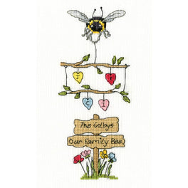 Our Family Bee - Cross Stitch Kit