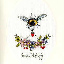 Bee Happy - Greeting Card