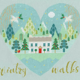 Wild at Heart: Wintry Walks -  Bothy Threads Cross Stitch Kit