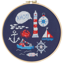 Sew Easy: Ahoy - Bothy Threads Cross Stitch Kit
