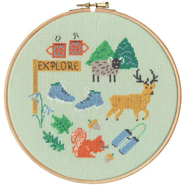 Sew Easy: Explore - Bothy Threads Cross Stitch Kit