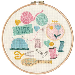 Sew Easy: Stitch- Bothy Threads Cross Stitch Kit