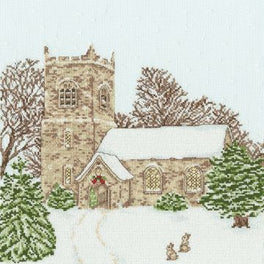 A Country Estate - Country Church Cross Stitch Kit