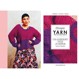 Yarn The After Party - Cranberry Fizz Jumper by Simy's Studio