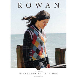 Heathland Multicolour Vest in Rowan Pebble Island - Digital Version