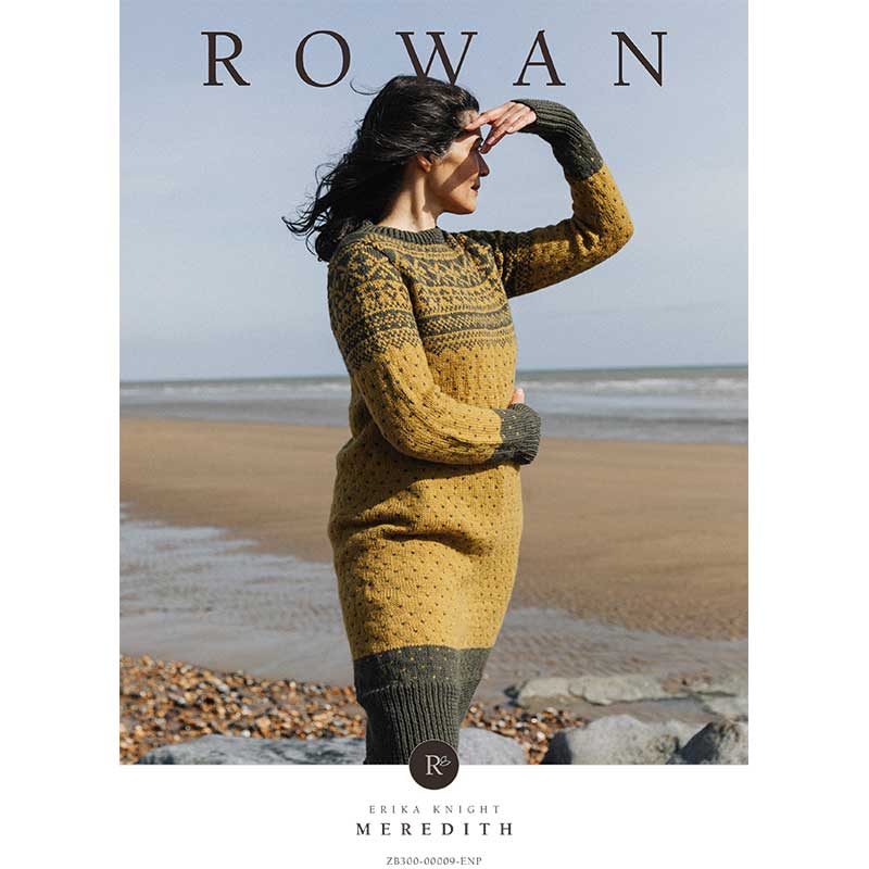 Buy Meredith Sweater Dress in Rowan Pebble Island Digital