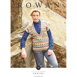Bertha Sweater Vest in Rowan Felted Tweed Dk - Digital Version