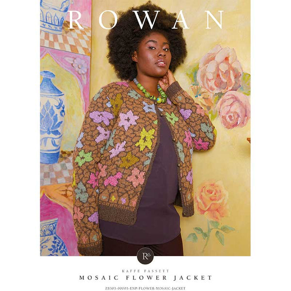 Buy Flower Mosaic Jacket in Rowan Felted Tweed – Black Sheep Wools