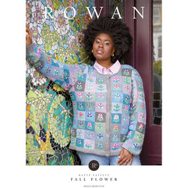 Fall Flower Cardigan in Rowan Felted Tweed - Digital Version