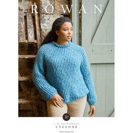 Cyclone Sweater in Rowan Tweed Haze - Digital Version