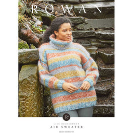 Air Sweater in Rowan Tweed Haze - Digital Version