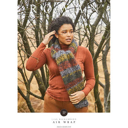 Air Wrap in Rowan Tweed Haze - Digital Version