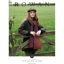 Ingleton Scarf in Rowan Felted Tweed Colour - Digital Version