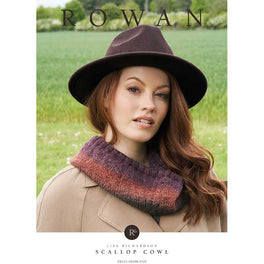 Scallop Cowl in Rowan Felted Tweed Colour - Digital Version