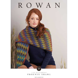 Phoenix Shawl in Rowan Felted Tweed Colour - Digital Version