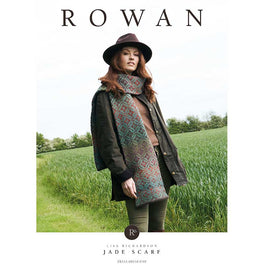 Jade Scarf in Rowan Felted Tweed Colour - Digital Version