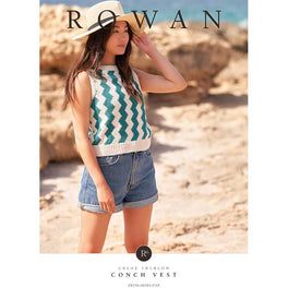 Conch Vest in Rowan Denim Revive - Digital Version ZB336-00003