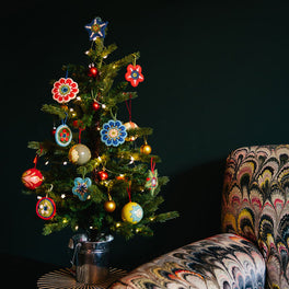 Beaded Christmas Decorations Pattern by Janie Crow - Digital Version