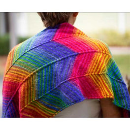 Free Download - Chevron Scarf in Urth Uneek 4ply