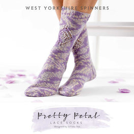 Free Download - Pretty Petal Lace Socks in West Yorkshire Spinners Signature 4ply
