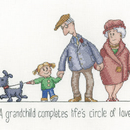 Circle of Love -  Heritage Crafts Cross Stitch Kit
