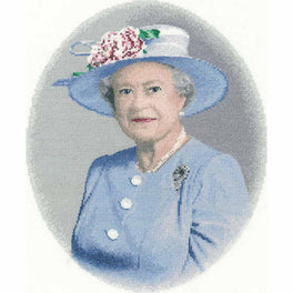Queen Elizabeth II - Heritage Cross Stitch Kit