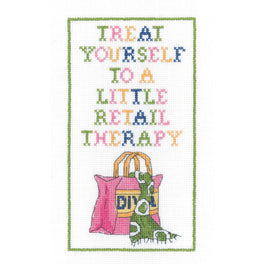 Treat Yourself -  Heritage Crafts Cross Stitch Kit