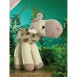 Sunshine the Giraffe in James C Brett Flutterby Chunky