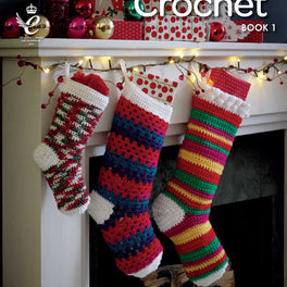 King Cole Christmas Crochet Book 1