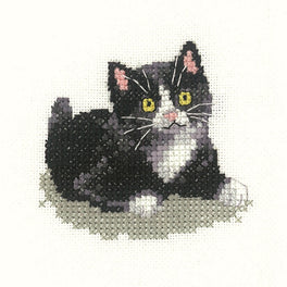 Black and White Kitten Coaster
