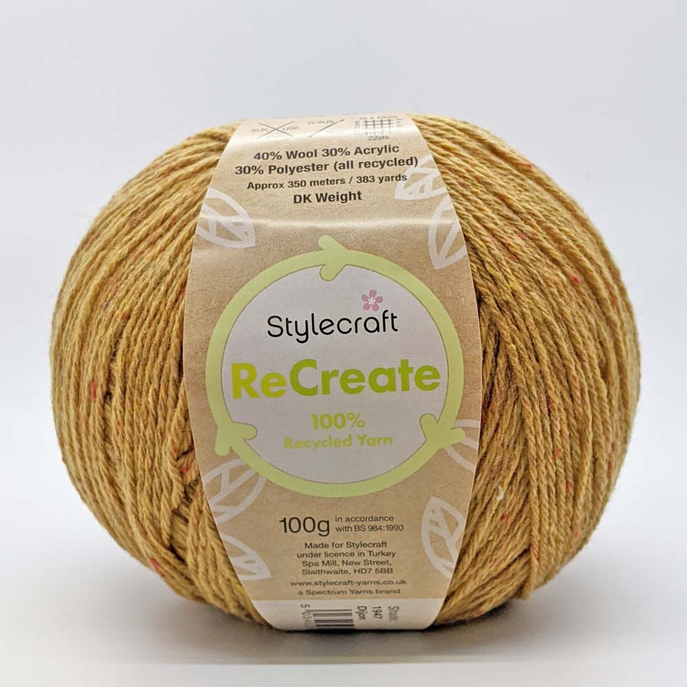 Buy Stylecraft ReCreate DK 100% Recycled Yarn – Black Sheep Wools